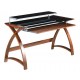 Curve Home Office Desk - Walnut, Oak or Grey Oak